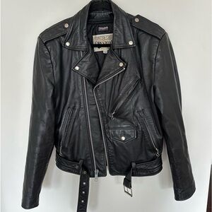 Open road leather jacket